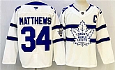 Men's Toronto Maple Leafs #34 Auston Matthews White With C Patch Stadium Series Stitched Jersey,baseball caps,new era cap wholesale,wholesale hats